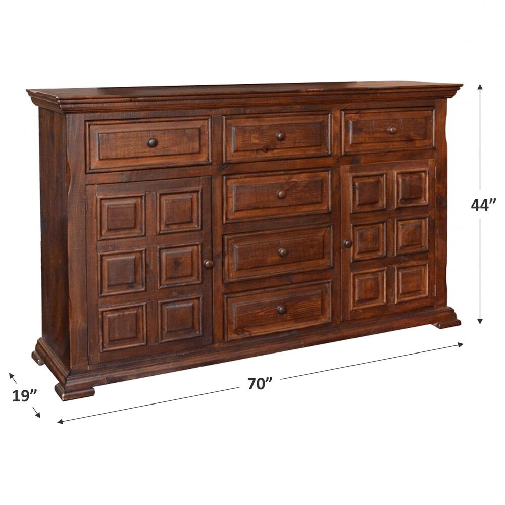 Sunset Bay Marquis Dresser in Distressed Brown, , large