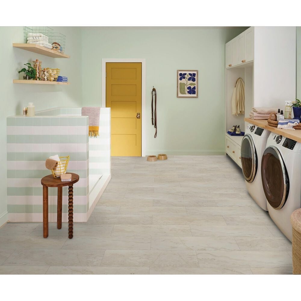 COREtec Classic Travertine 12&quot; x 24&quot; Luxury Vinyl Tile, , large