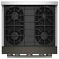 KitchenAid 4.1 Cu. Ft. Commercial-Style Gas Range in Black Ore, , large
