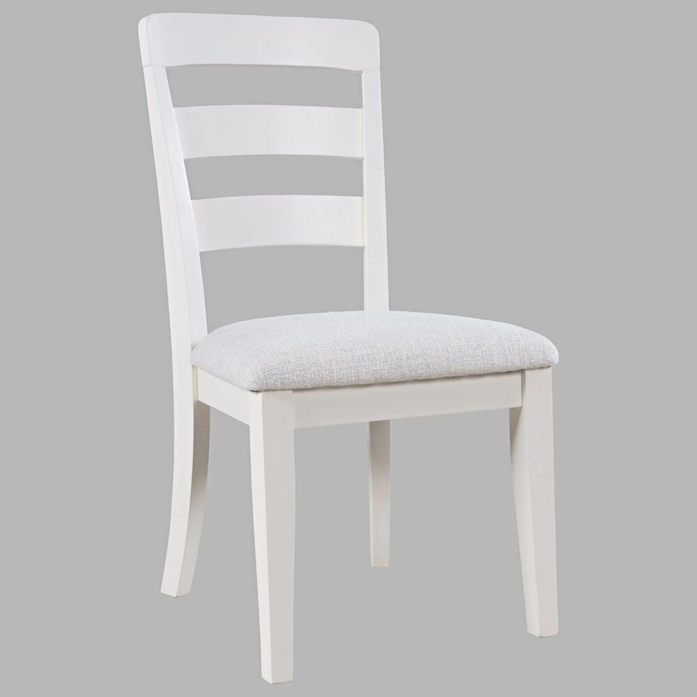 Waltham Westport 7-Piece Rectangular Dining Set in White, , large