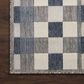 Loloi II Rainier 11"6" x 15" Ivory and Denim Indoor/Outdoor Area Performance Rug, , large
