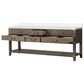 Lexora Home Norwalk 84" Double Bathroom Vanity in Grey Oak with White Quartz Top and Rectangular Sinks, , large