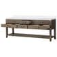 Lexora Home Norwalk 84" Double Bathroom Vanity in Grey Oak with White Quartz Top and Rectangular Sinks, , large