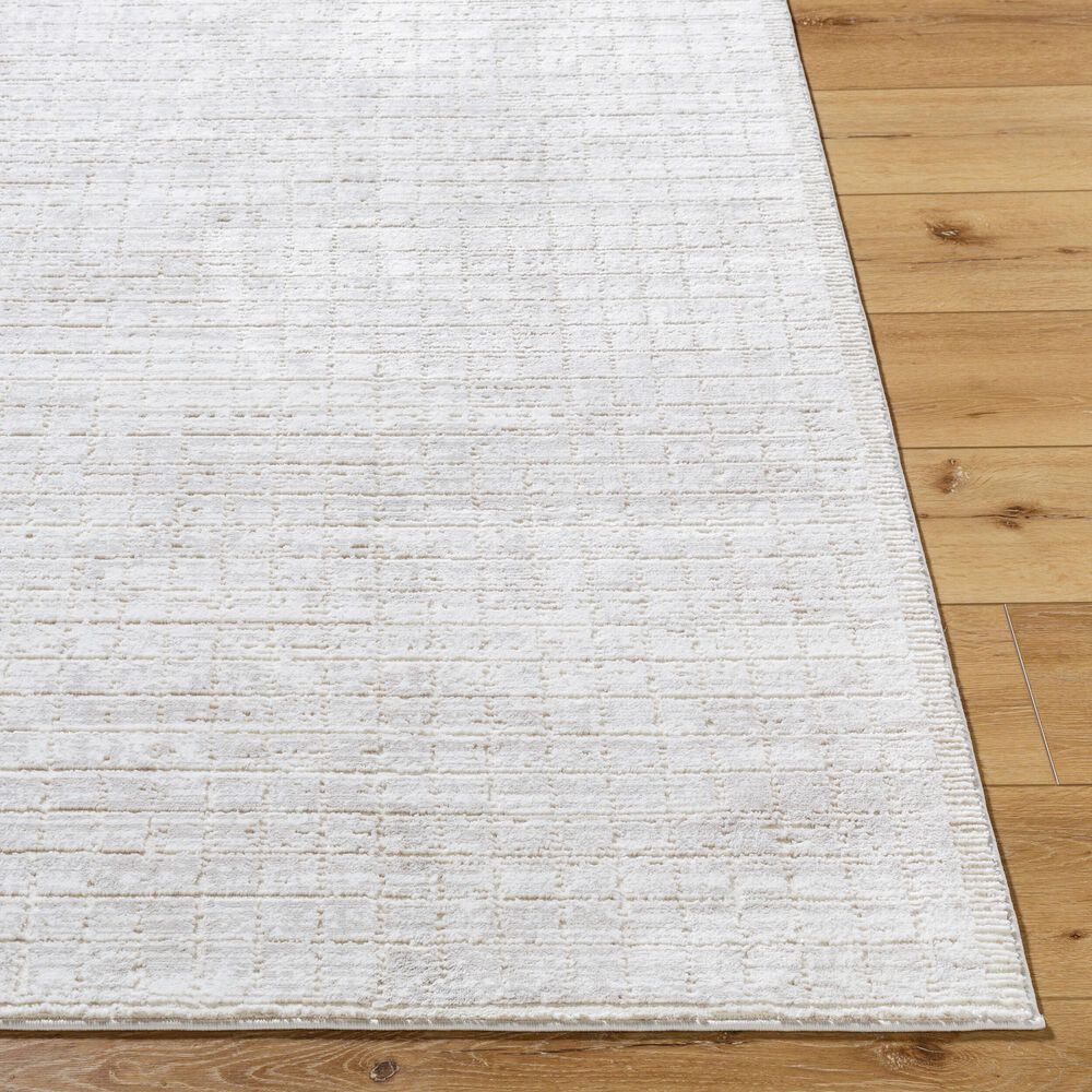 Surya Alder 1&#39;11&quot; x 3&#39;9&quot; Cream, Ivory and Taupe Area Rug, , large