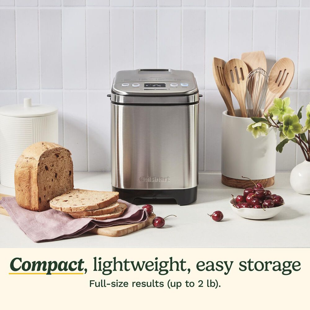 Cuisinart Compact Automatic Bread Maker in Stainless Steel, , large