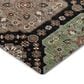 Dalyn Rug Company Silk Road Black, Ivory, Paprika, Sage, Gold and Gray 8" x 10" Area Rug, , large