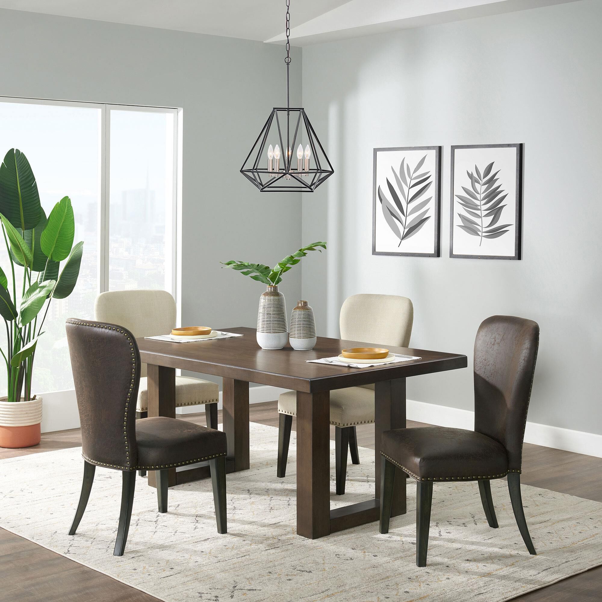 Savoy dining shop set light grey