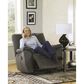 Ashley Tambo Manual Rocker Recliner in Pewter, , large