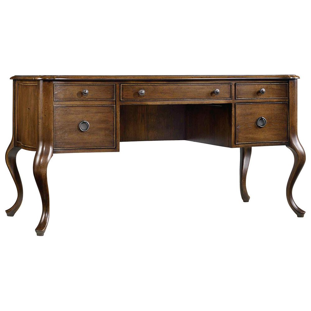 Hooker Furniture Archivist Writing Desk in Dark Wood, , large