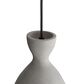 Golden Lighting Aethera 7" 1-Light LED Pendant in Grey, , large