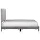 Richlands Furniture Crestone King Upholstered Platform Bed in Gray, , large