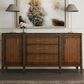 Vantage Eave Credenza in Hazelnut and Black, , large