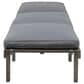 Hearth and Haven Ariana Outdoor Wood Chaise Lounge with Cushions in Grey, , large