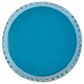 Hearth and Haven Ruby Outdoor Barrel End Table with Lace-Cut Design in Blue, , large