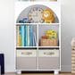 RiverRidge Home Kids Curve Appeal 23" 4-Cubby Bookcase in White, , large