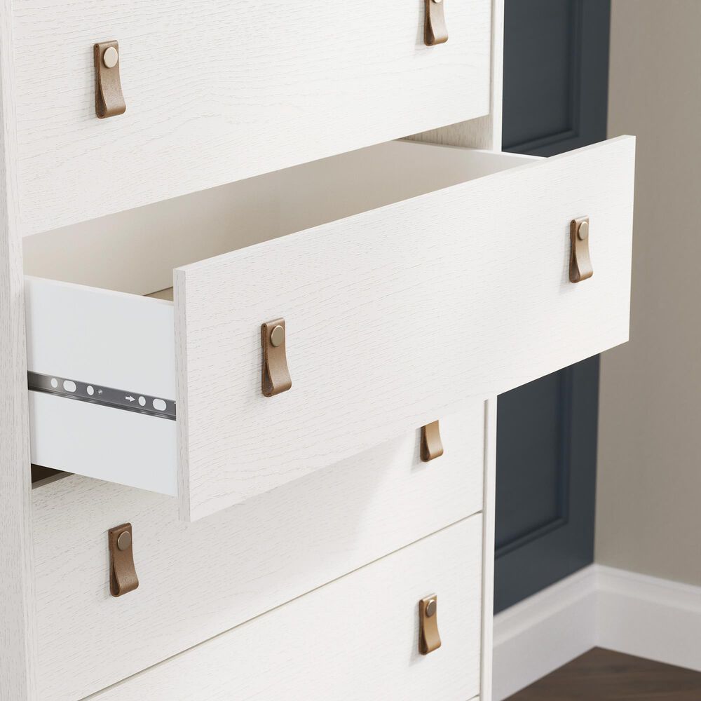 Ashley Aprilyn 5-Drawer Chest in White, , large