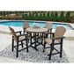 Ashley Fairen Trail Tall Barstool in Black and Driftwood - Set of 2, , large