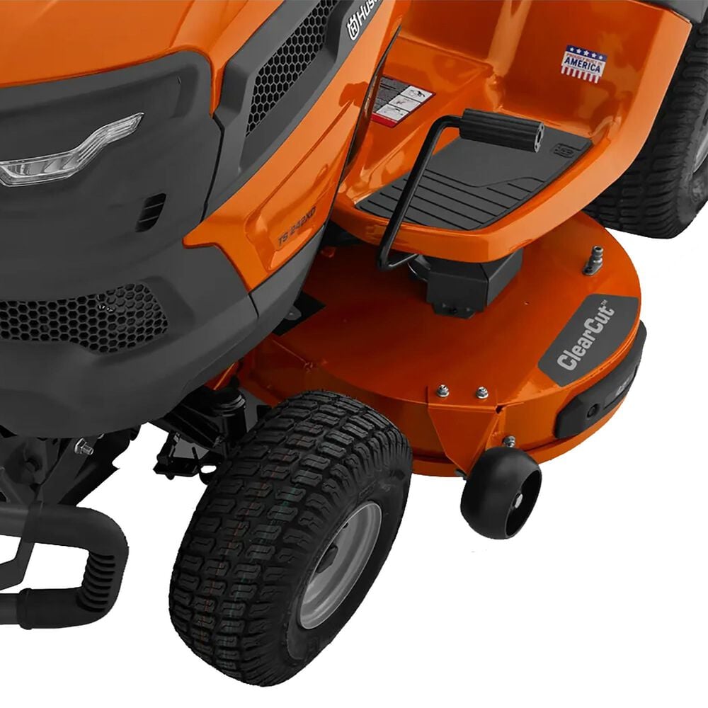 Husqvarna 42&quot; 200-Series Gas-Powered Riding Lawn Mower with Kawasaki Engine, , large