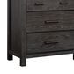 Nicolette Home Plum Creek 4-Piece King Panel Bedroom Set in Ravenwood Black, , large