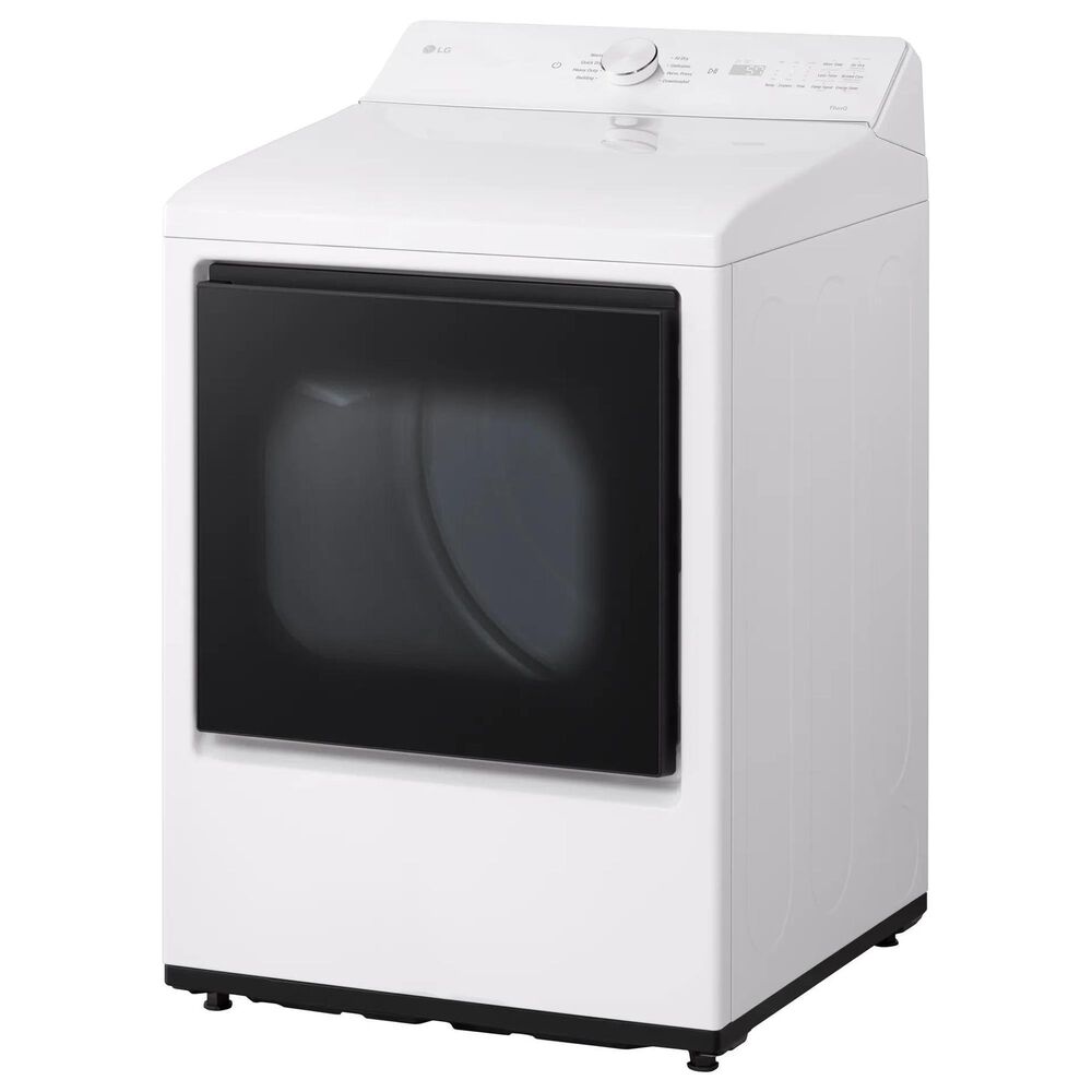 LG 7.3 Cu. Ft. Ultra Large Capacity Smart Gas Dryer in Alpine White, , large