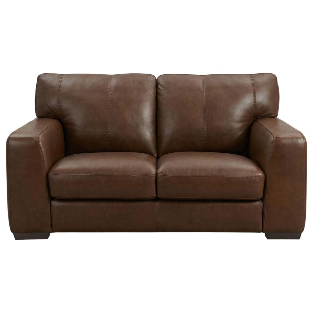 HTL Manufacturing Stationary Loveseat in Tobacco, , large