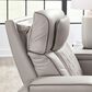 Ashley Boyington Leather Power Recliner in Gray, , large