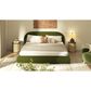 Jennifer Taylor Home Archie Puffy Grounded King Upholstered Platform Bed in Olive Green, , large