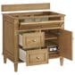 James Martin Vanities Lorelai 36" Single Vanity in Light Natural Oak with 3 CM Parisien Bleu Quartz Top, , large
