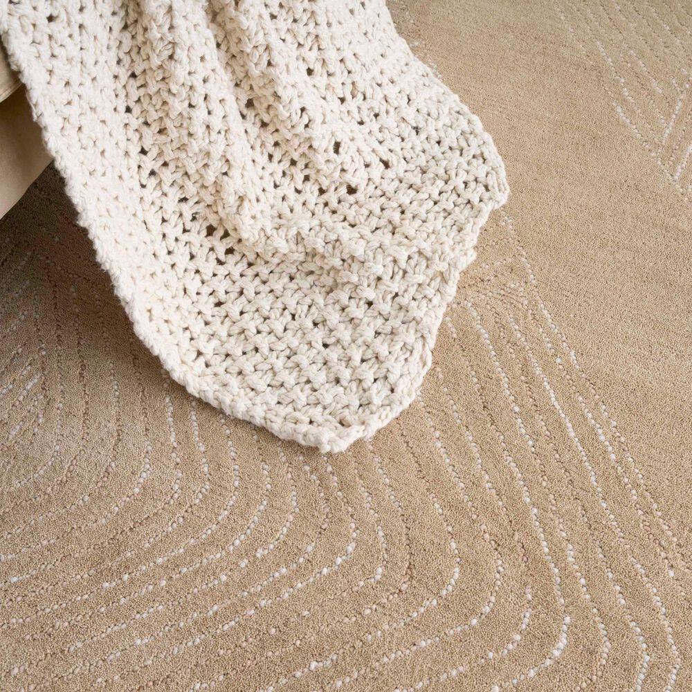 Nourison Pure Patterns Camel 7&#39;9&quot; x 9&#39;9&quot; Area Rug, , large