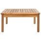 Hearth and Haven 5-Piece Outdoor Conversation Set with Weather Rope and Beige in Teak, , large