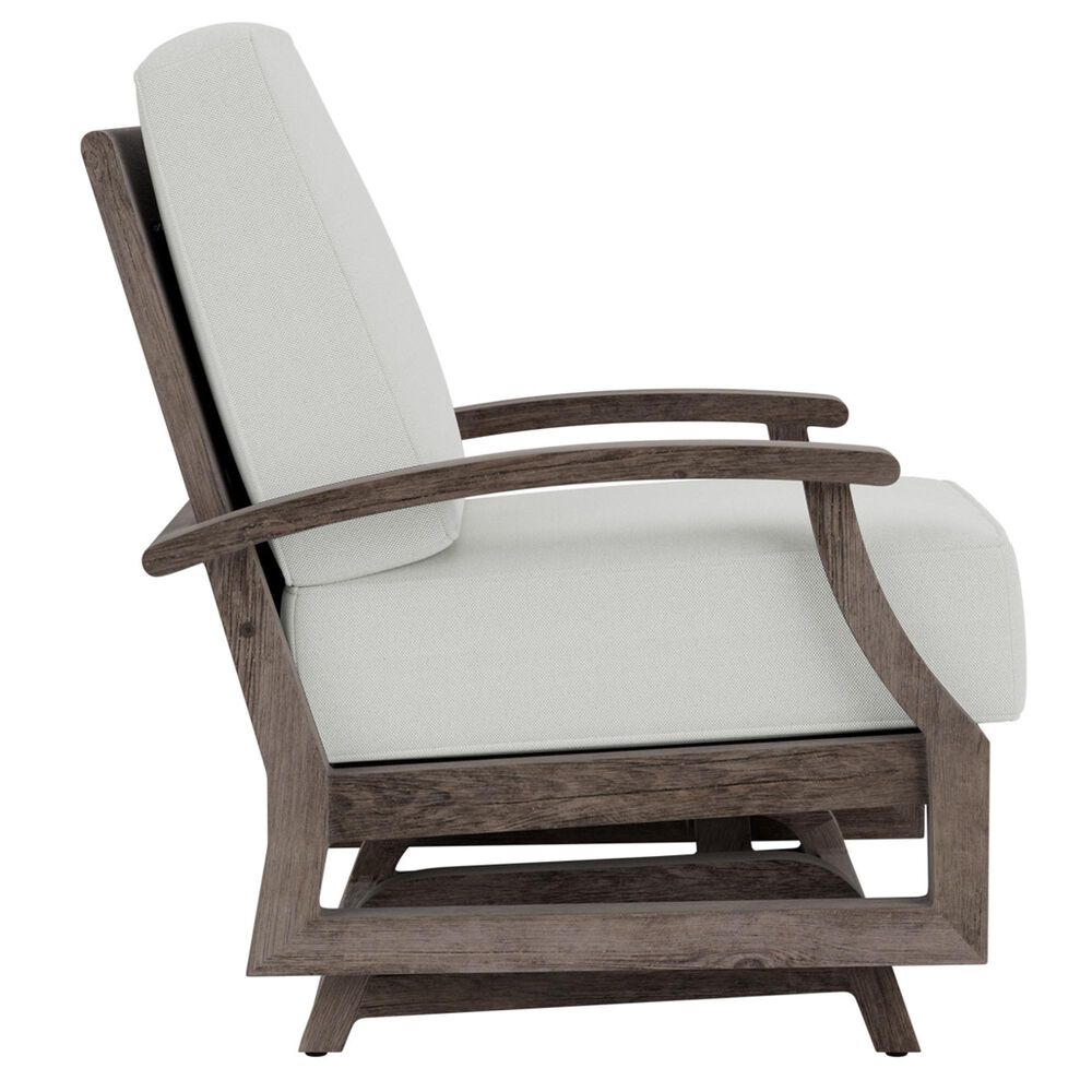 Lloyd Flanders Frontier Outdoor Spring Rocker Lounge Chair in Bright Side Fog, , large