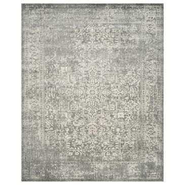 Safavieh Evoke EVK256S 10" x 14" Silver and Ivory Area Rug, , large