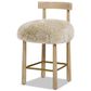 Jennifer Taylor Home Arden 27.5" Bar Stool with Natural Blonde Cushion in Natural, , large
