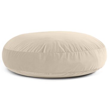 Jaxx Cocoon 6" Oversized Bean Bag Chair in Ivory, , large