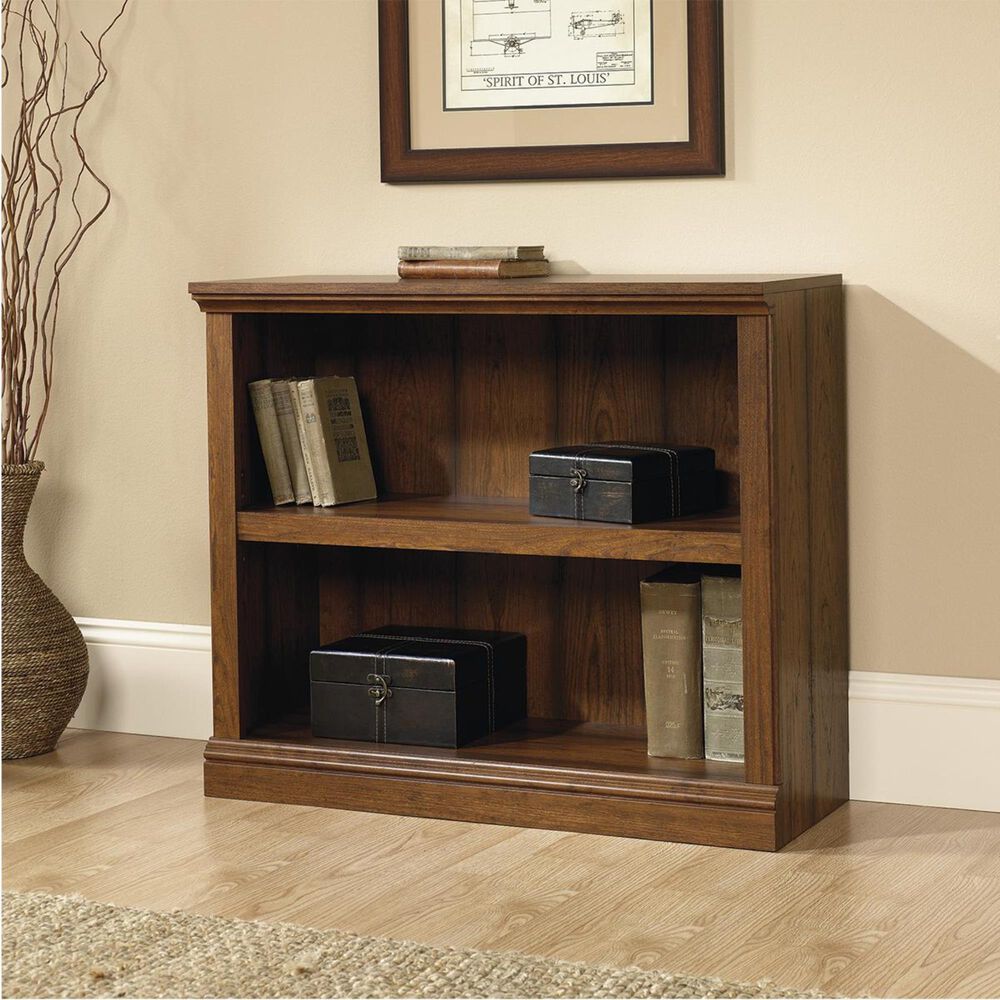 Sauder Sauder Select 2-Shelf Bookshelf in Washington Cherry, , large