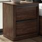 Millenium Dilenno 2 Ball Bearing Smooth Gliding Drawer Nightstand in Dark Brown, , large