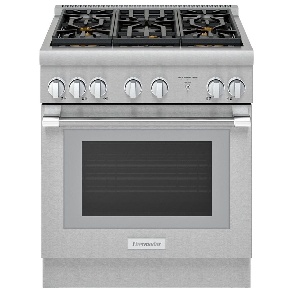 Thermador 4.4 Cu. Ft. Dual Fuel Range with Standard Depth in Stainless Steel, , large