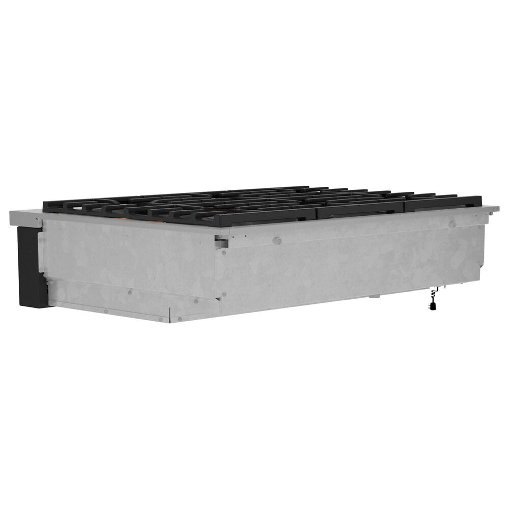 Cafe 36&quot; Natural Gas Rangetop with 6-Burner in Matte Black and Brushed Stainless, , large