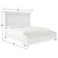 Ashley Kanwyn King Storage Bed in Distressed Whitewash, , large