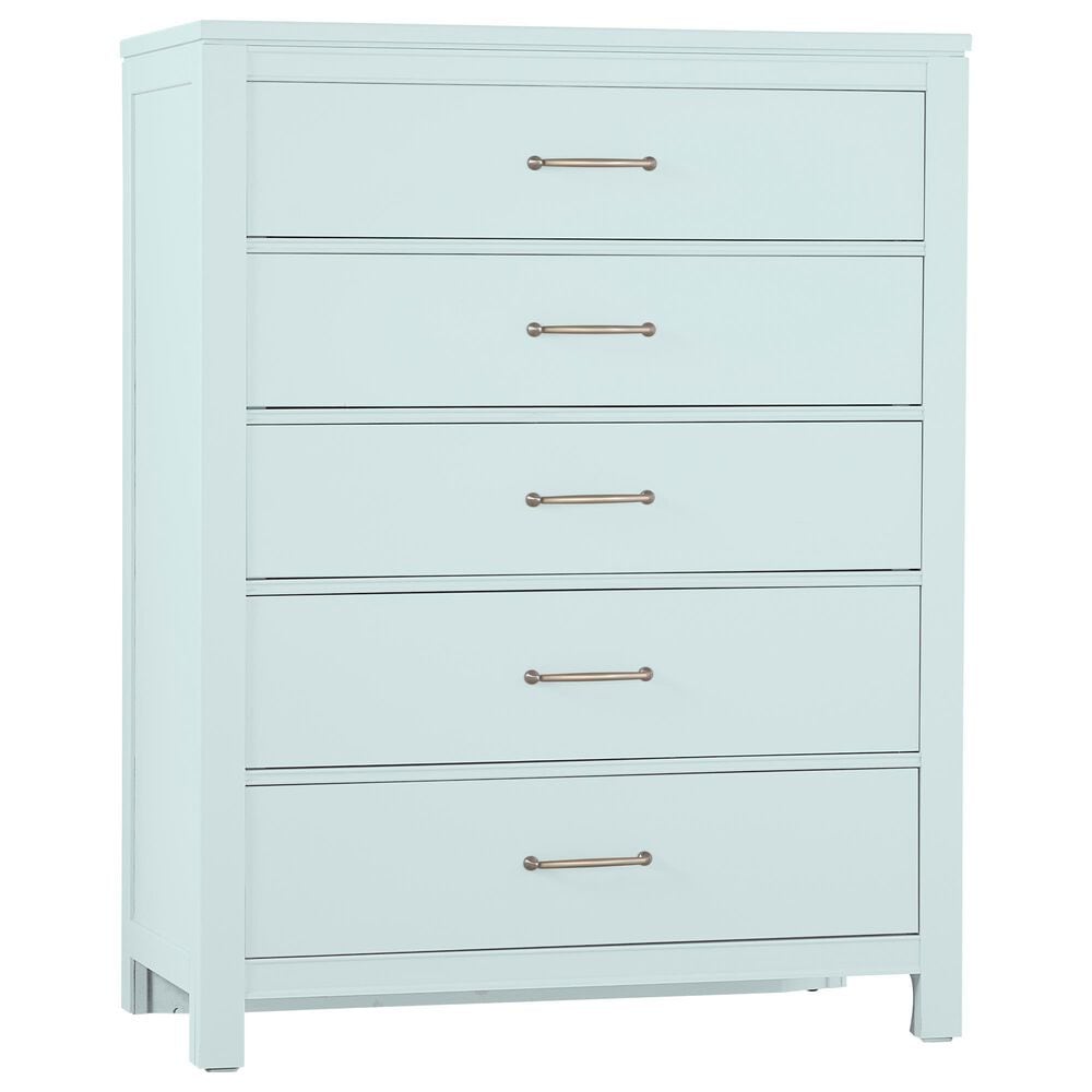 Viceray Collections Tide and Timber 5-Drawer Chest in Blue Maple, , large