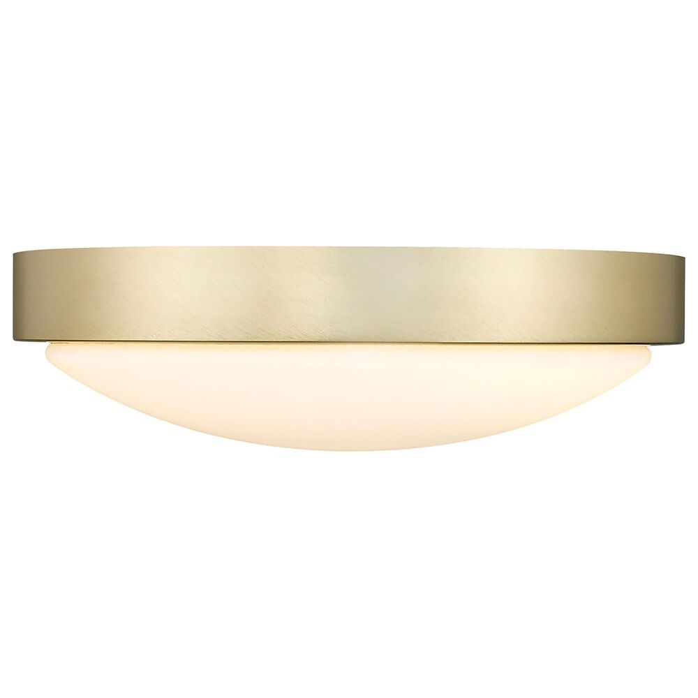 Golden Lighting 10&quot; Gabi Flush Mount in Brushed Champagne Bronze, , large