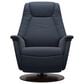 Stressless Max Medium Swivel Power Recliner in Paloma Oxford Blue, , large