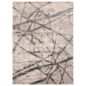 Feizy Rugs 3877F Kano Gray 2"2" x 3" Area Rug, , large
