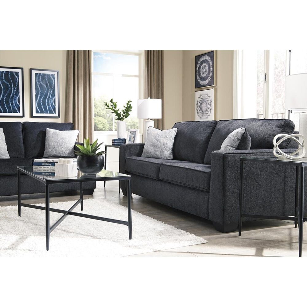 Signature Design by Ashley Altari Sofa in Slate Nebraska Furniture Mart