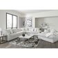 Ashley Stupendous Oversized Chaise in Alloy, , large