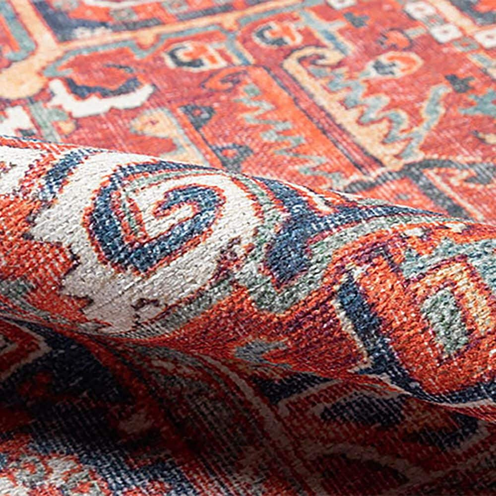 Momeni Chandler CHN-1 5&#39;6&quot; x 8&#39;6&quot; Red Area Rug, , large