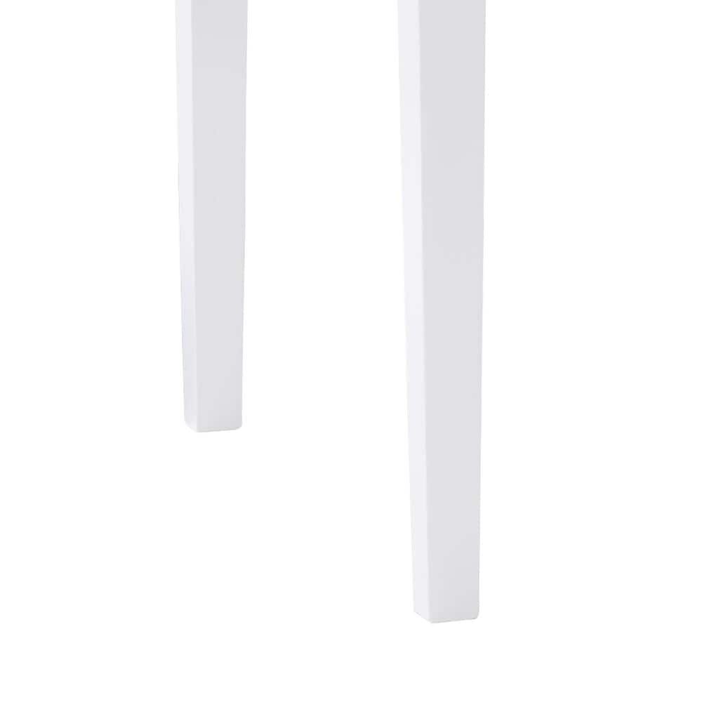 CorLiving Michigan Dining Table in White/Grey, , large