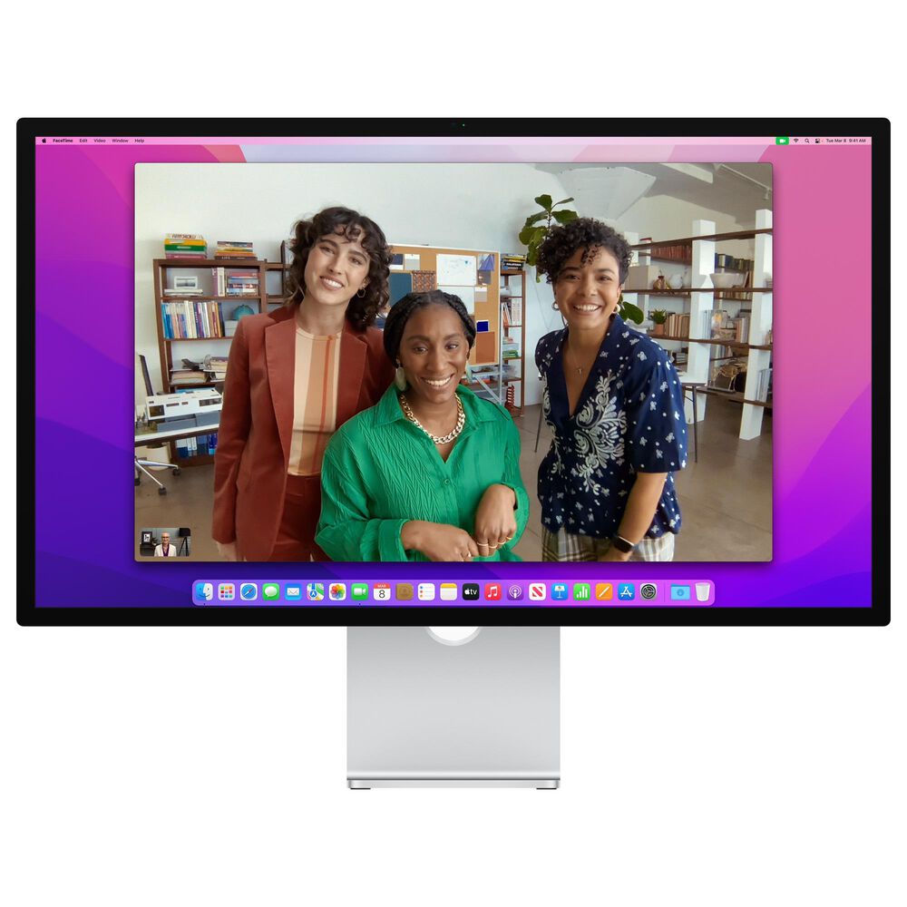 Apple 27&quot; Standard Glass Studio Display with Tilt Adjustable Stand and AppleCare in Silver, , large