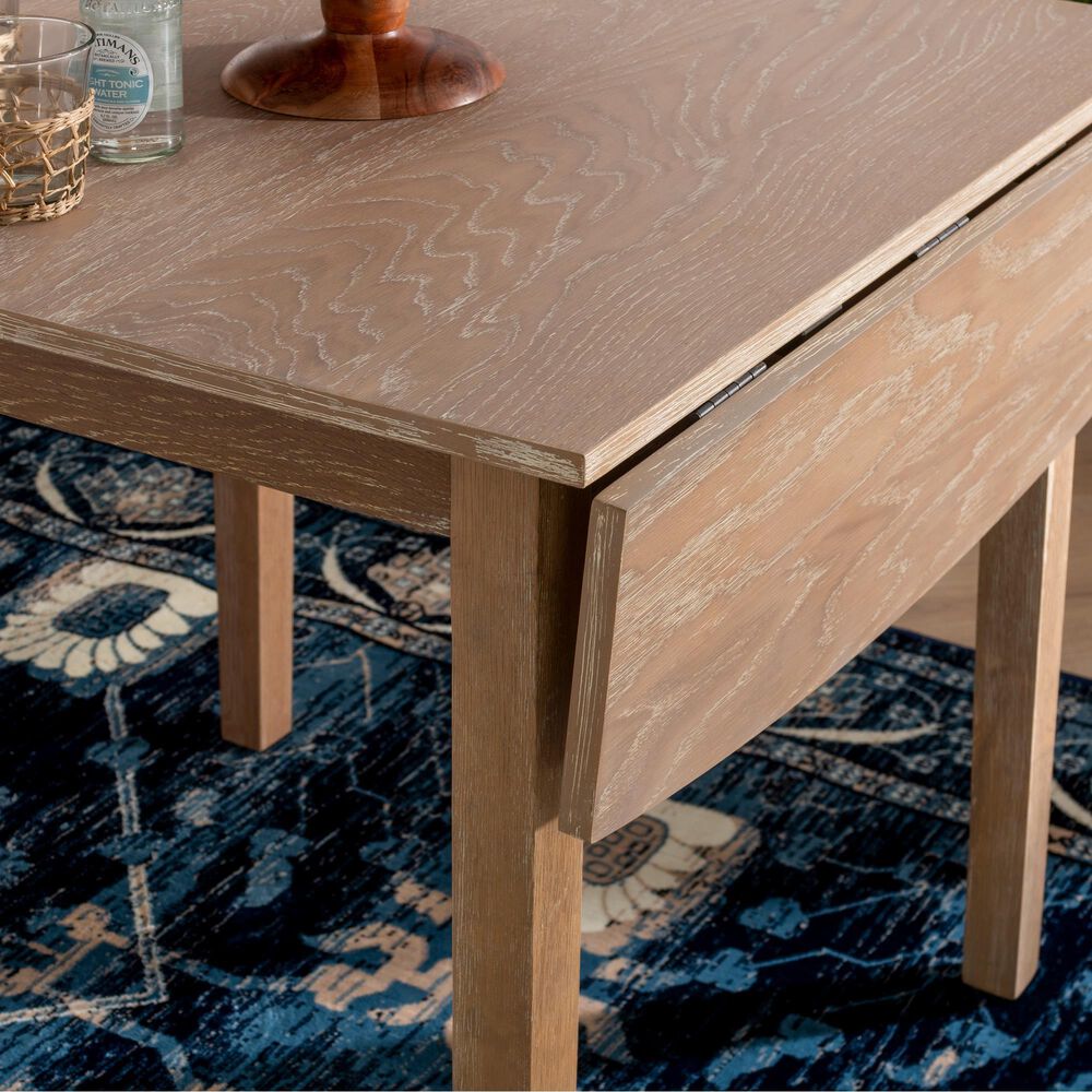 Linon Home Decor Torino Drop Leaf Dining Table in Grey Wash - Table Only, , large