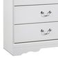 Ashley Anarasia 4-Piece Queen Bedroom Set in White, , large